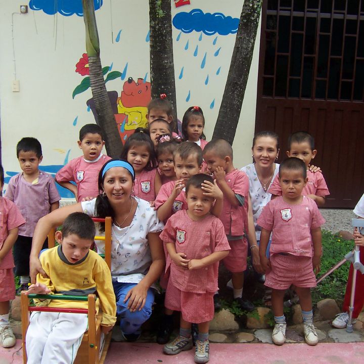 Die Kindertagesstätte "Sagrada Familia" ist eines der Projekte, das vom Verein "Weg der Hoffnung" unterstützt wird.