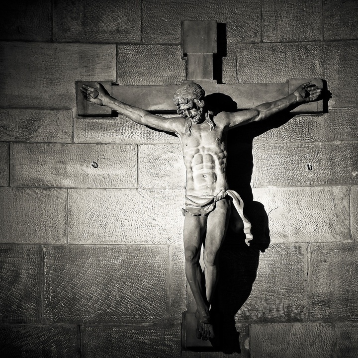 Jesus am Kreuz